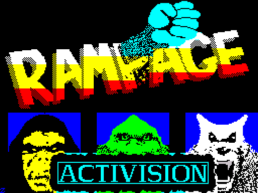 A disassembly of Rampage, created using SkoolKit.