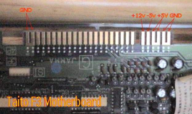Taito F3 motherboard